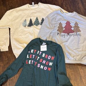 Winter and holiday shirts